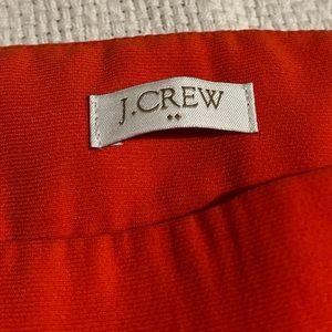 HOT RED JCREW SHORTS
